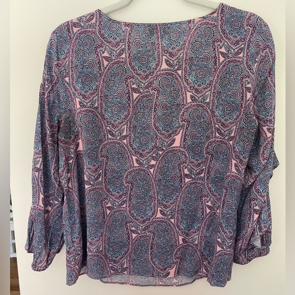 Paisley Print Blouse Size Small - Picture 6 of 6